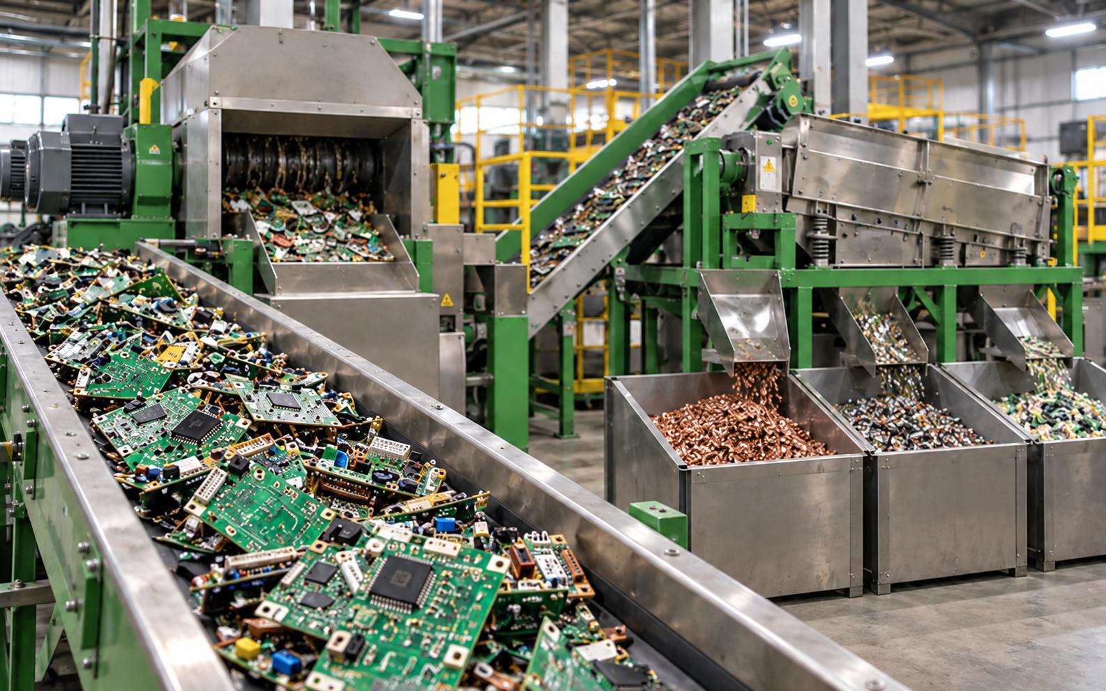 PCB绿色物理回收
